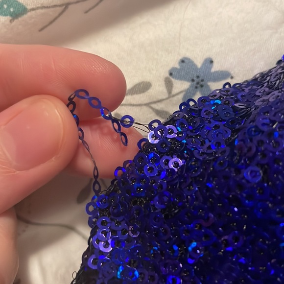 Sequin Corset Sherri Hill Dress - Picture 5 of 5